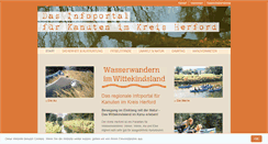 Desktop Screenshot of kanutouren-herford.de
